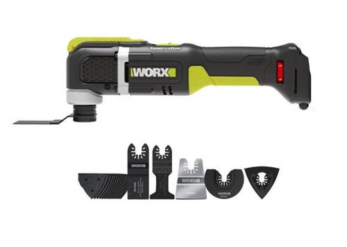 מולטיטול נטען 20V נטול פחמים [ ברשלס ] WE696.9 WORX [ גוף בלבד  ]