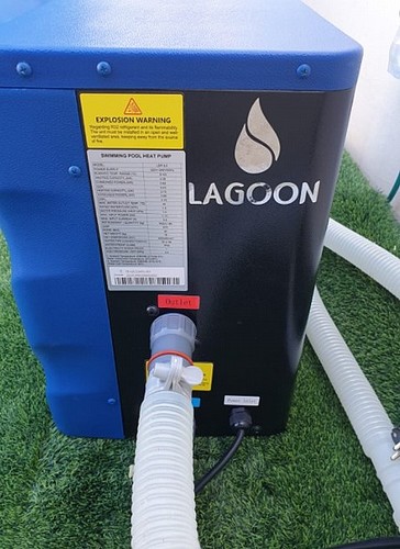משאבת חום לבריכה חד פאזי Lagoon mini LSP-5 ( בריכות עד 15 קוב)