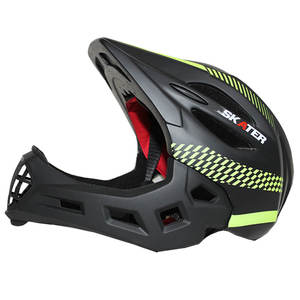קסדה מתכווננת מלאה 2 חלקים כולל פנס לד אחורי EXTREME HELMET