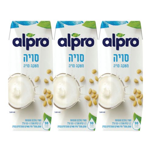 משקה סויה שלישיה