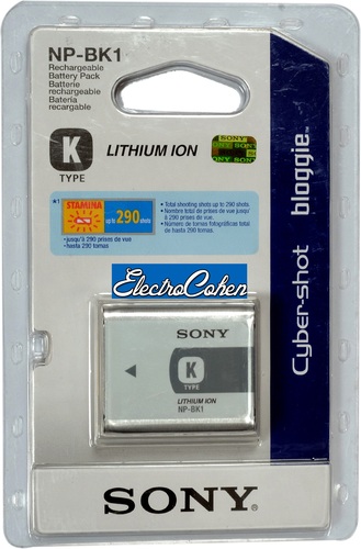 סוללה מקורית למצלמה Sony NPBK1 סוני