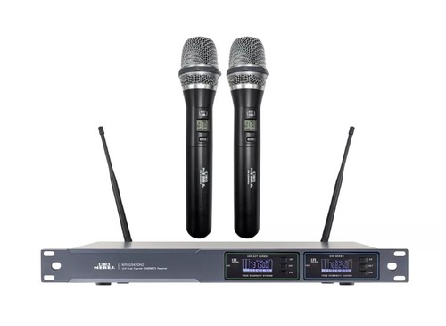 זוג מיקרופונים אלחוטיים 200 מטר Meres MR-U9420H2