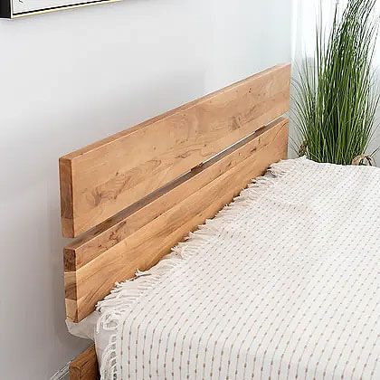 מיטה זוגית מעץ מלא דגם PR-2024