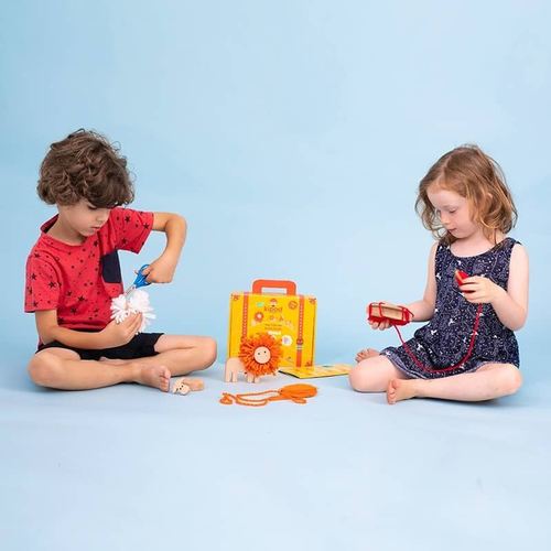 ערכת יצירה - חיות פונפון