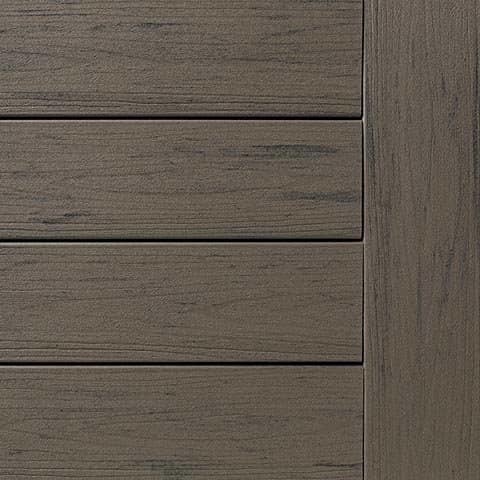 דקים סינטטיים - TIMBERTECH - אפור מצופה
