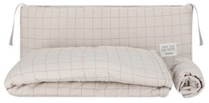 סט מצעים 3 חלקים לעריסת תינוק 100% כותנה ג