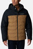מעיל לגברים COLUMBIA Grand Trek II Down Hooded - שחור/צהוב
