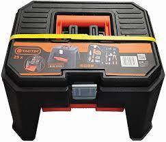 בנדל מברגת אימפקט נטענת 12V מקצועית + ארגז שרפרף לכלי עבודה  WU132.3 WORX