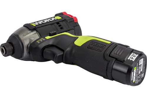 בנדל מברגת אימפקט נטענת 12V מקצועית + ארגז שרפרף לכלי עבודה  WU132.3 WORX