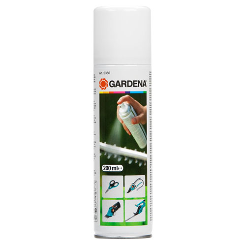 תרסיס ניקוי ושימון לכלים מבית GARDENA