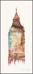 תמונת קריסטל מעוצבת LONDON TOWER
