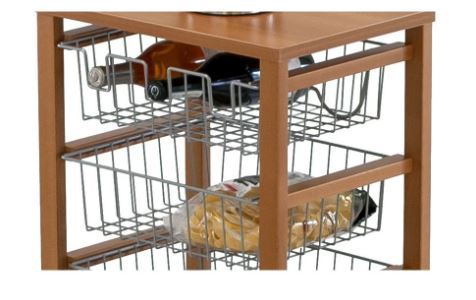אגרן עץ דובדבן 8 קומות GUSTAVO kitchen trolley