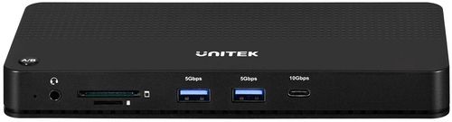 תחנת עגינה UNITEK USB-C 4K KVM Docking Station D1077A