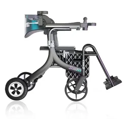 רולטור חשמלי שהופך לכסא ממונע E WALKER