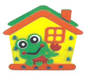 קיט יצירה מסול מעמד לכלי כתיבה/ דגם בית