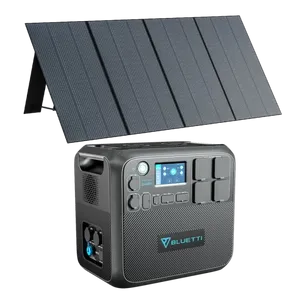 ‏בנדל תחנת כוח + פאנל סולארי Bluetti AC200MAX+PV350