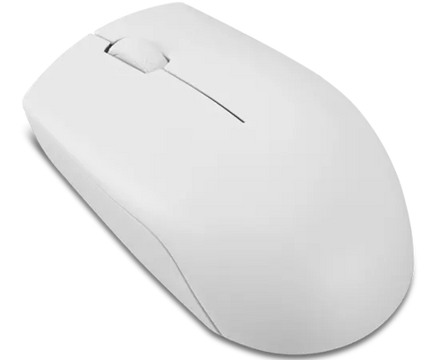 עכבר אלחוטי Lenovo 300 Wireless Compact Mouse לנובו - לבן