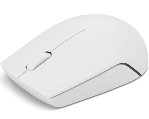 עכבר אלחוטי Lenovo 300 Wireless Compact Mouse לנובו - לבן