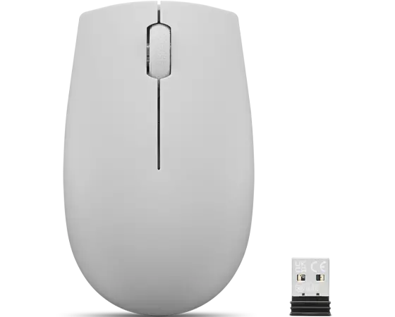עכבר אלחוטי Lenovo 300 Wireless Compact Mouse לנובו - אפור