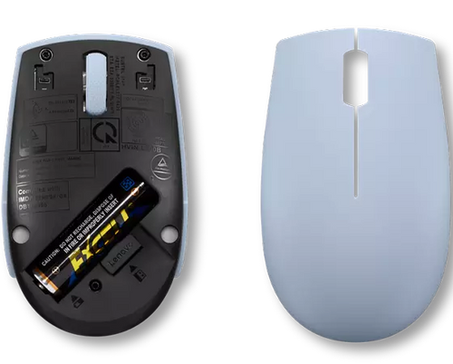 עכבר אלחוטי Lenovo 300 Wireless Compact Mouse לנובו - כחלחל