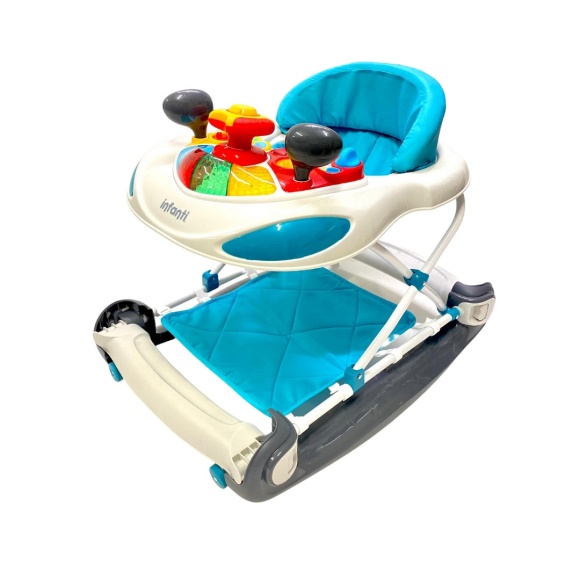 הליכון אייקון רוקר ICON PLUS ROCKER ישיבה דחיפה ונדנדה - טורקיז