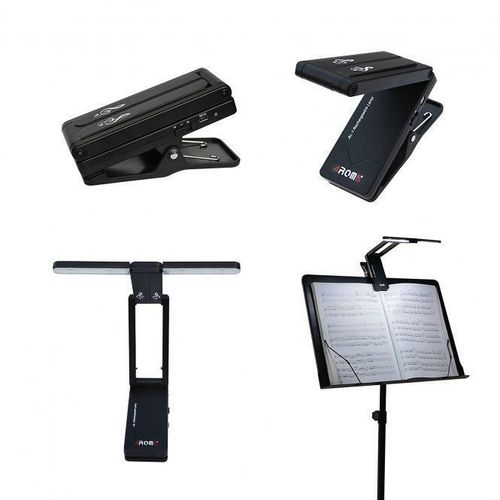 תאורת תווים נטענת עם נורות LED עוצמתיות AL-1 מבית Aroma ׁ/ תאורה לתווים
