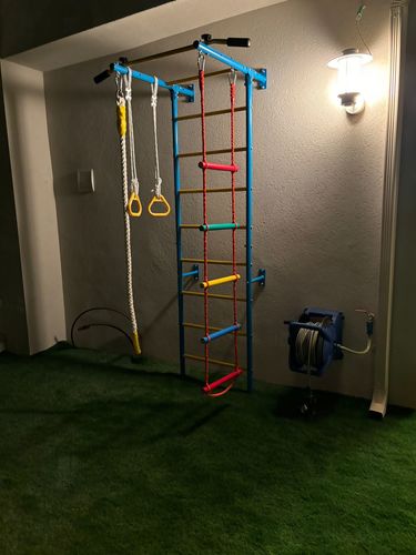 סולם שוודי מתכת + אביזרים
