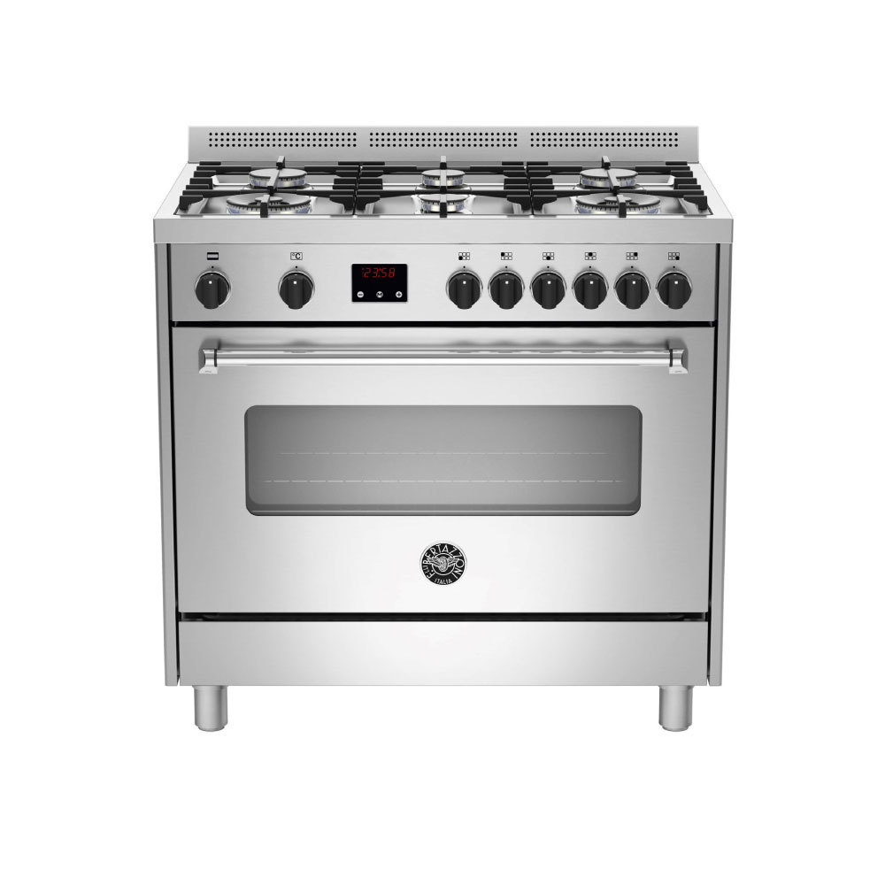 תנור משולב רחב דגם AMS96D61BX19 ברטזוני Bertazzoni
