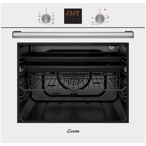 תנור בנוי 60 ליטר Luxor לוקסור LX-606-GLS-WHT