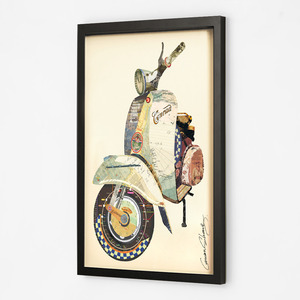 תמונת קולאז מעוצבת VESPA