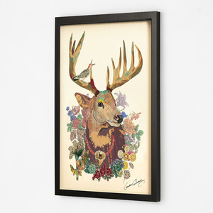 תמונת קולאז מעוצבת DEER 2