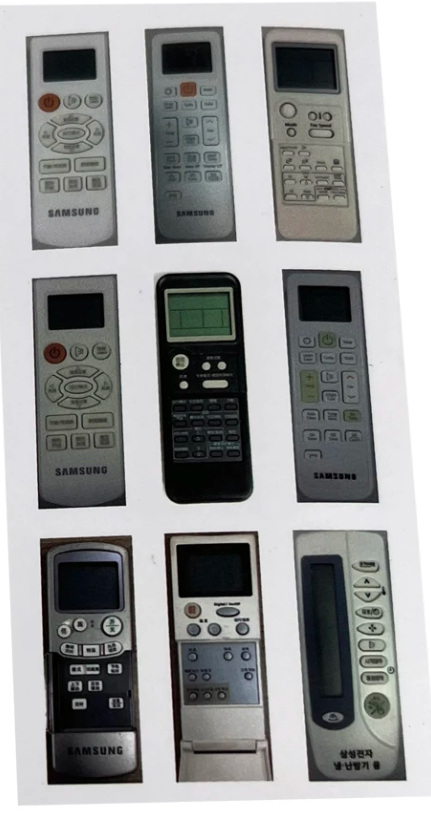 שלט תואם רחוק אוניברסלי ‏למזגני סמסונג SAMSUNG דגם 2303