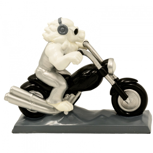 פסל להקת האריות - אריה אופנוען The Biker