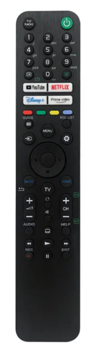 שלט תואם אוניברסלי לטלוויזיה חכמה סוני SONY SMART TV X500