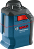פלס לייזר צלב והיקפי Bosch GLL 2-2