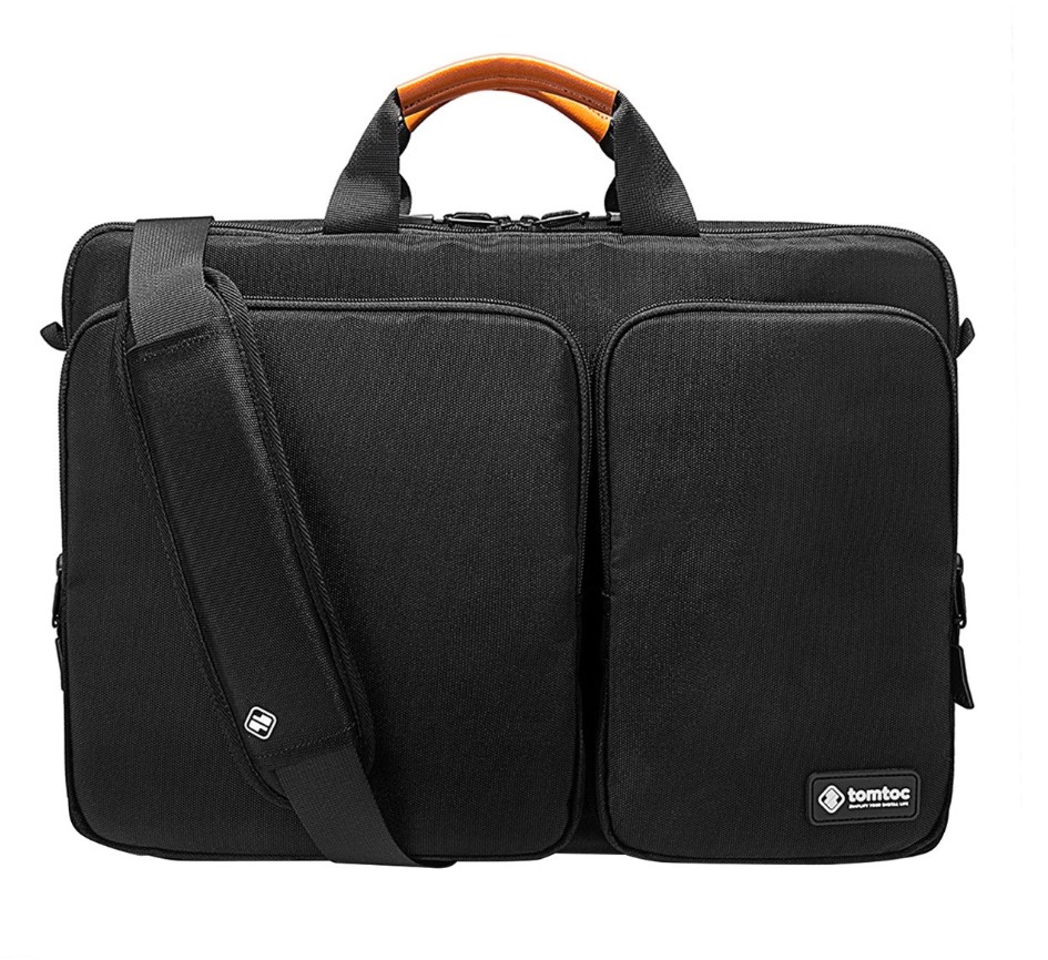 תיק למחשב נייד TomToc 17" Defender A42 Laptop Shoulder Bag Black