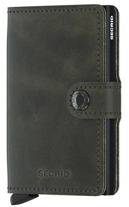 ארנק Secrid מקפיץ כרטיסים MiniWallet ירוק זית