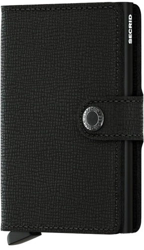 ארנק Secrid מקפיץ כרטיסים MiniWallet שחור Crisple