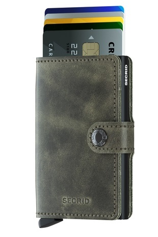ארנק Secrid מקפיץ כרטיסים MiniWallet ירוק זית