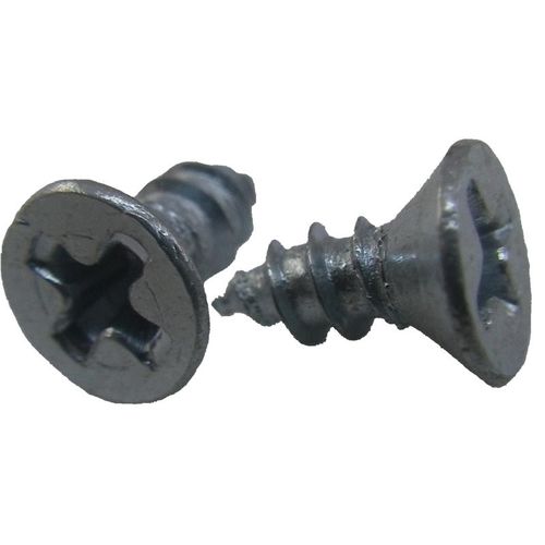 בורג פח שפיץ ראש שטוח פיליפס מגולוון