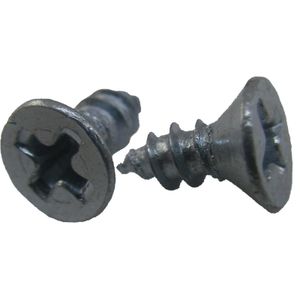 בורג פח שפיץ ראש שטוח פיליפס מגולוון