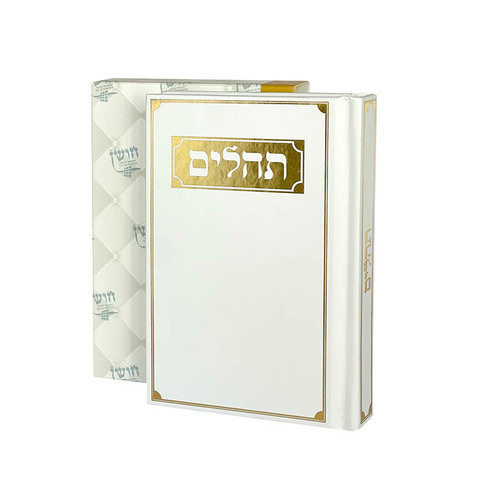 תהילים דגם מסגרת לבן