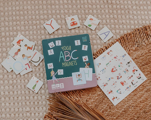 מגנטים ABC יוגי פאן