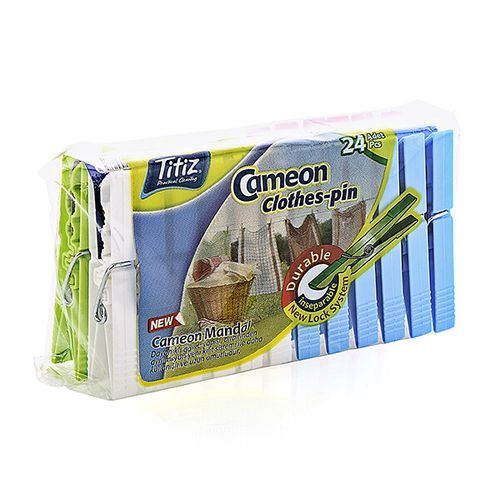 אטבי כביסה /24 TITIZ 671 תורכי   Y.Col.