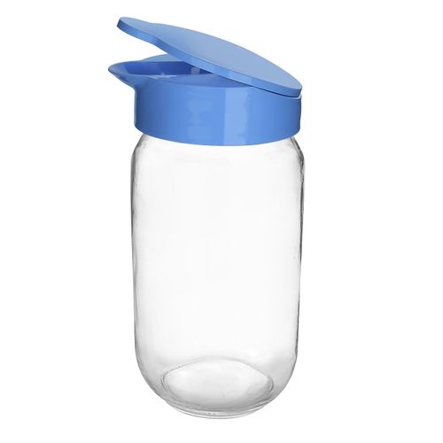 כד זכוכית 1 ליטר + מכסה קליק 191 תורכי TITIZ Y.Col