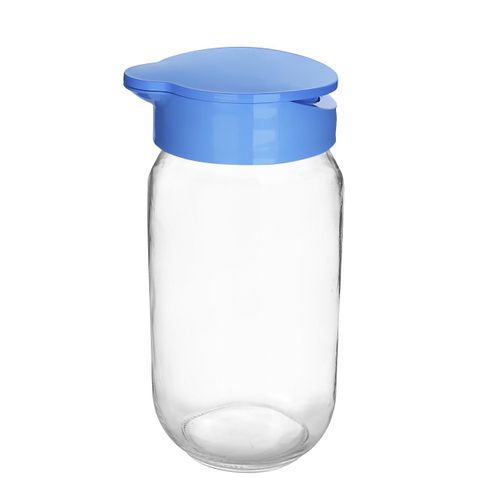 כד זכוכית 1 ליטר + מכסה קליק 191 תורכי TITIZ Y.Col