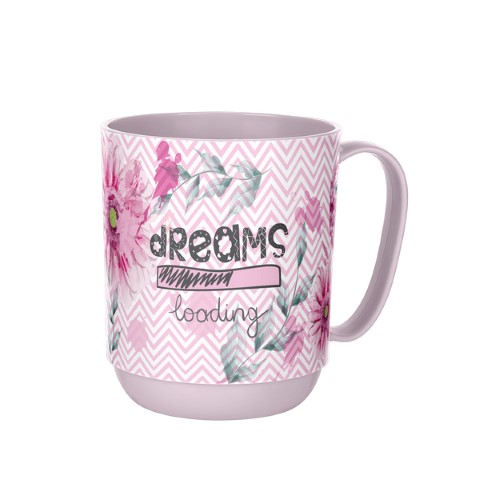 כוס פלסטיק תורכי  עם ידית 400 מ"ל TITIZ 9089