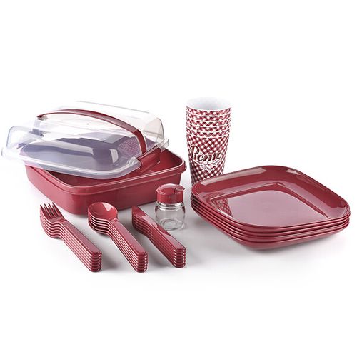 סט פיקניק 32 חלק תורכי   9146Y.Col  TITIZ