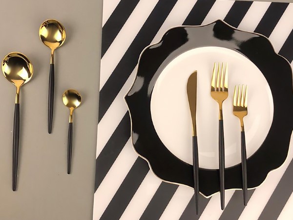 מערכת סכום 36 חלק זהב שחור תורכי NOBLE-01 Y.C