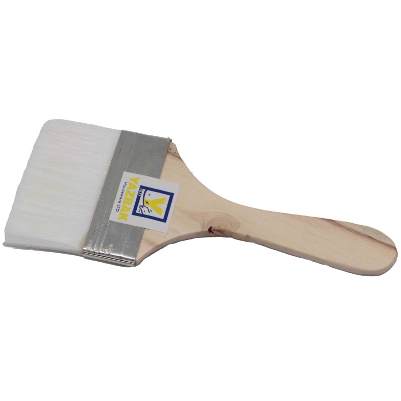 מברשת סילקון ידית עץ 8 ס"מ 2022-4-66 Y.C